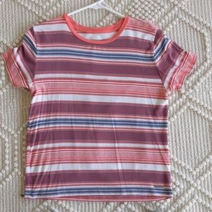 Abercrombie strip shirt